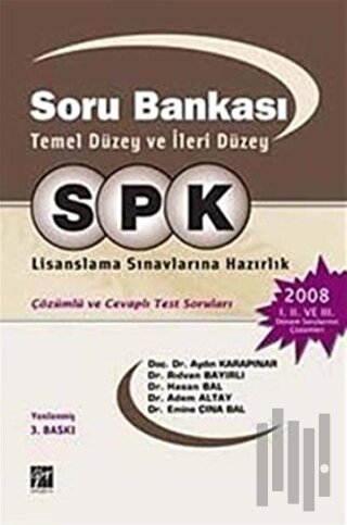 SPK Soru Bankası Temel Düzey ve İleri Düzey