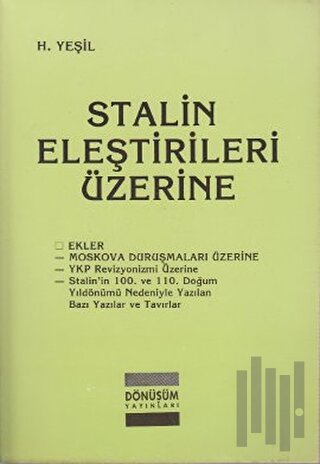 Stalin Eleştirileri Üzerine