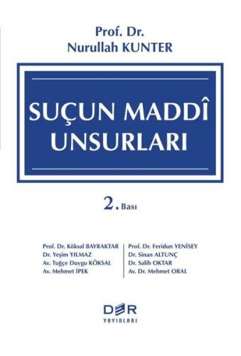 Suçun Maddi Unsurları (Ciltli)