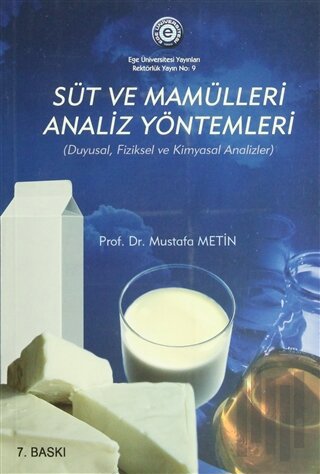 Süt ve Mamülleri Analiz Yöntemleri