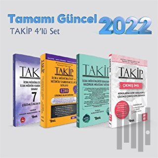 Takip İcra Müdürlüğü Ve İcra Müdür Yardımcılığı Tamamı Güncel 4 Kitap Set 2022