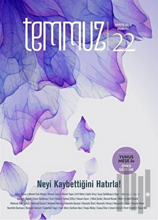 Temmuz Dergisi Sayı:22 Mayıs 2018