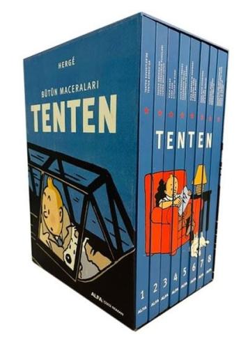 Tenten Serisi Seti - 8 Kitap Takım (Ciltli) | Kitap Ambarı