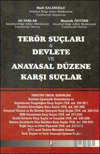 Terör Suçları Devlete ve Anayasal Düzene Karşı Suçlar (Ciltli)