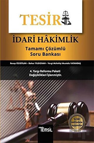 Tesir İdari Hakimlik Tamamı Çözümlü Soru Bankası