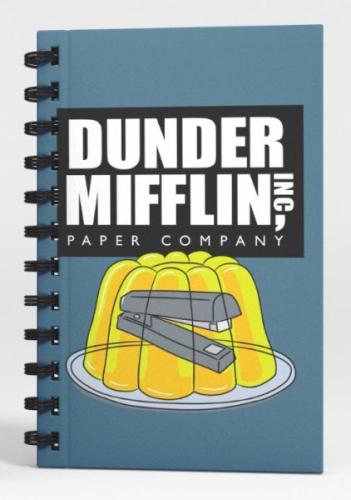 The Office Dunder Mifflining Spiralli Defter Mavi | Kitap Ambarı
