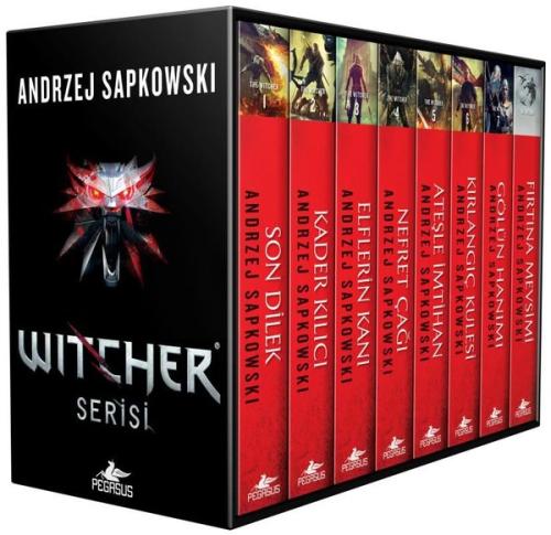 The Witcher Serisi Kutulu Özel Seti - 8 Kitap Takım