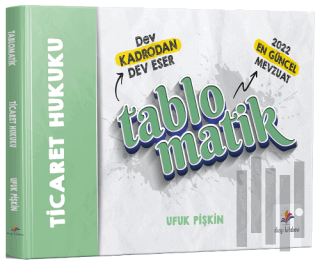 Ticaret Hukuku Tablomatik Konu Anlatımı