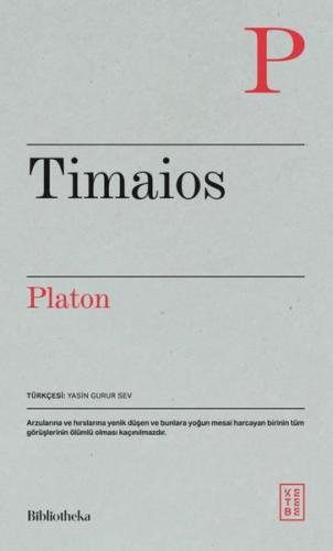 Timaios - Bibliotheka | Kitap Ambarı