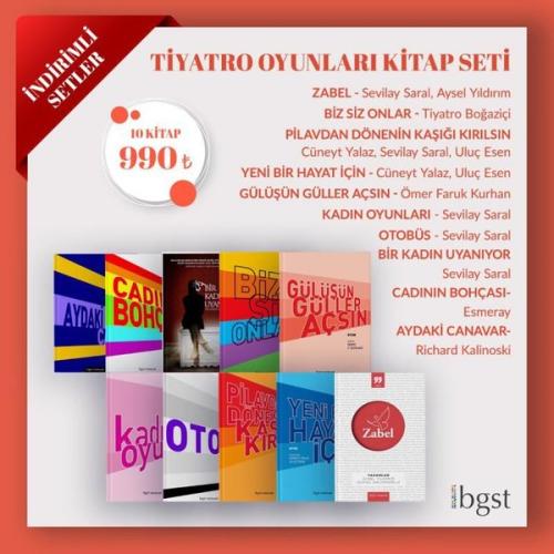 Tiyatro Oyunları Kitap Seti - 10 Kitap Takım