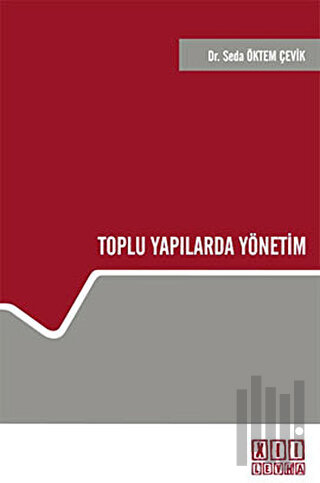 Toplu Yapılarda Yönetim (Ciltli)