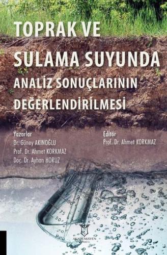 Toprak ve Sulama Suyunda Analiz Sonuçlarının Değerlendirilmesi | Kitap
