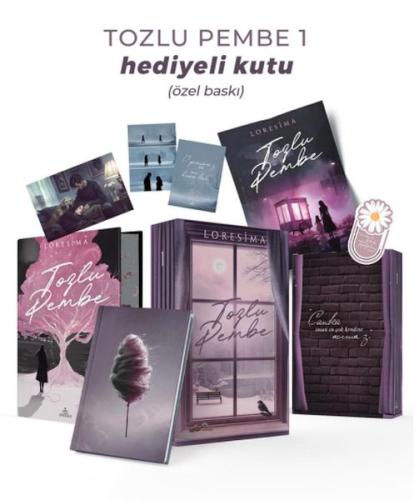 Tozlu Pembe 1 - Yan Boyamalı Hediyeli Kutu (Ciltli) | Kitap Ambarı