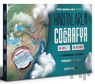 Tüm Sınavlara Yönelik Haritalarla Coğrafya En Güncel En Kapsamlı 5x18 Deneyimli İlaveli
