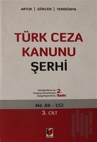Türk Ceza Kanunu Şerhi 3. Cilt (Ciltli)