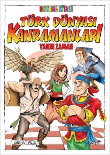 Türk Dünyası Kahramanları Boyama Kitabı | Kitap Ambarı