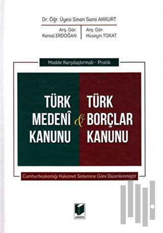 Türk Medeni Kanunu ve Türk Borçlar Kanunu (Ciltli)
