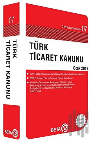 Türk Ticaret Kanunu Ocak 2019