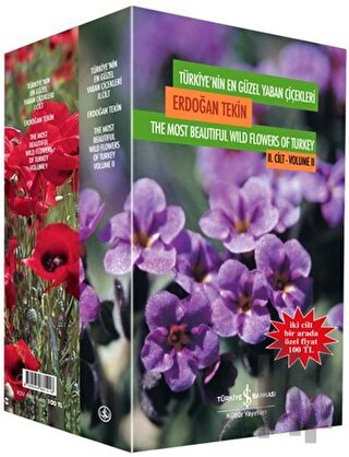 Türkiye’nin En Güzel Yaban Çiçekleri (2 Cilt Takım) (Ciltli)