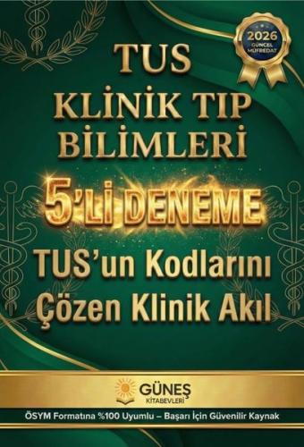 TUS Klinik Tıp Bilimleri Seti - 5 Kitap Takım