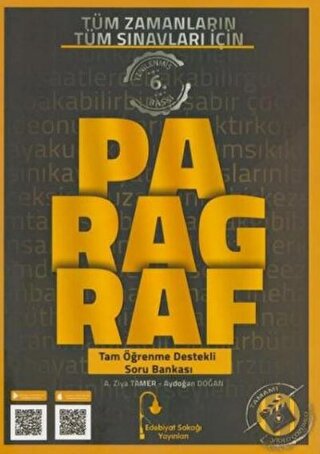 TYT AYT Paragraf Tüm Zamanların Tüm Sınavları İçin Soru Bankası