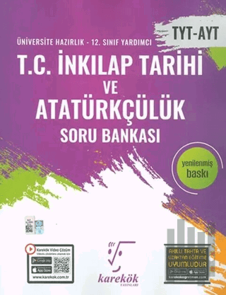 TYT AYT T.C. İnkılap Tarihi ve Atatürkçülük Soru Bankası