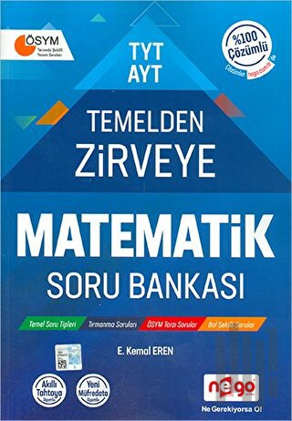 TYT AYT Temelden Zirveye Matematik Soru Bankası