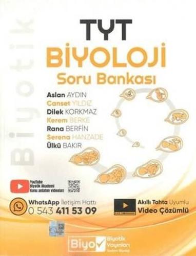 TYT Biyoloji Biyotik Soru Bankası | Kitap Ambarı
