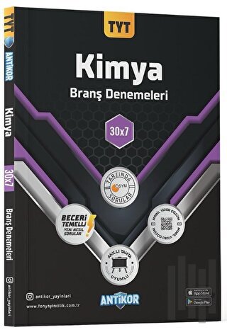 TYT Kimya 30x7 Branş Denemeleri