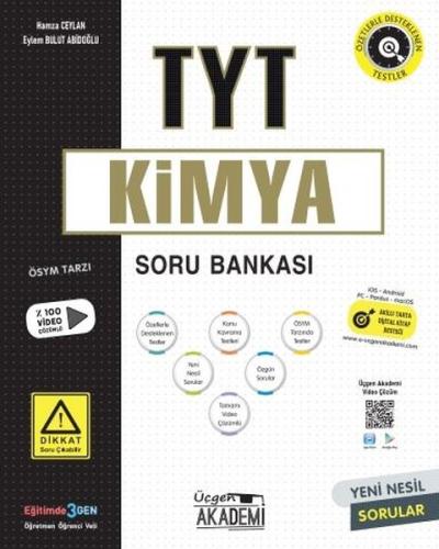 TYT Kimya Soru Bankası | Kitap Ambarı