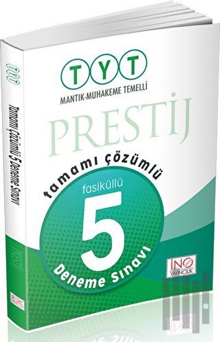 TYT Prestij Tamamı Çözümlü 5 Fasikül Deneme Sınavı