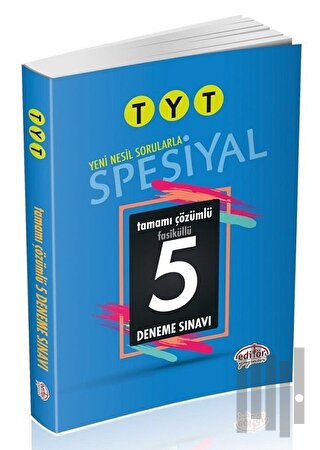 TYT Spesiyal Fasiküllü 5 Deneme Çözümlü