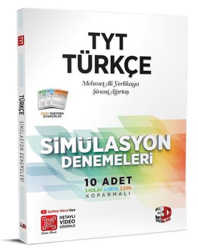 TYT Türkçe 10'lu Simülasyon Deneme Sınavı | Kitap Ambarı