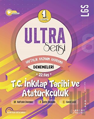 Ultra Serisi LGS 1. Dönem TC. İnkilap Tarihi Ve Atatürkçülük Denemeleri