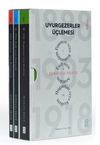 Uyurgezerler Üçlemesi Seti - 3 Kitap Takım - Kutulu