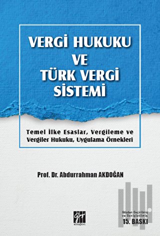 Vergi Hukuku ve Türk Vergi Sistemi | Kitap Ambarı