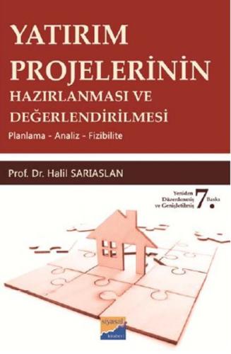 Yatırım Projelerinin Hazırlanması Ve Değerlendirilmesi