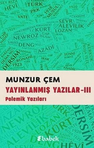 Yayınlanmış Yazılar -3 | Kitap Ambarı