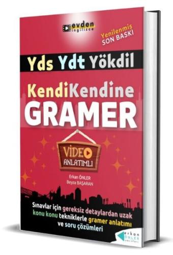 YDS YDT Yökdil Kendi Kendine Gramer - Video Anlatımlı (Ciltli)