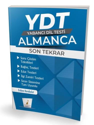 YDT Almanca Son Tekrar | Kitap Ambarı
