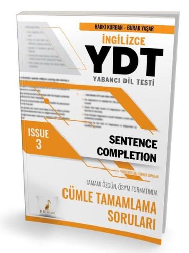 YDT İngilizce Sentence Completion Issue 3 | Kitap Ambarı