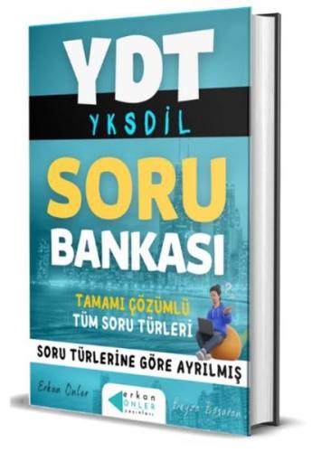 YDT YKSDİL - Soru Bankası-Tamamı Çözümlü Tüm Soru Türleri (Ciltli)