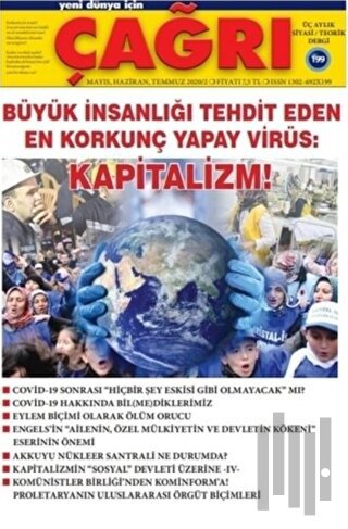 Yeni Dünya İçin Çağrı Dergisi Sayı: 199 Mayıs-Haziran-Temmuz 2020