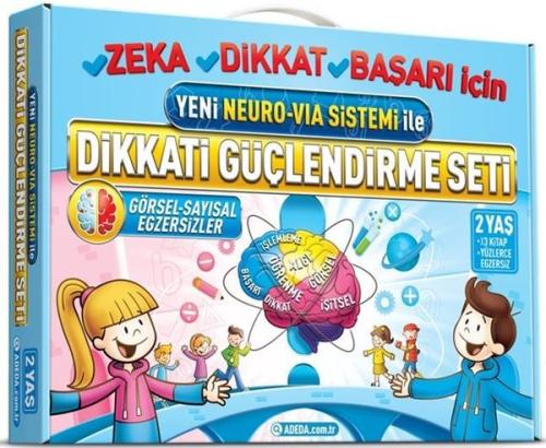 Yeni Neuro VİA Sistemi ile Dikkati Güçlendirme Seti-2 Yaş