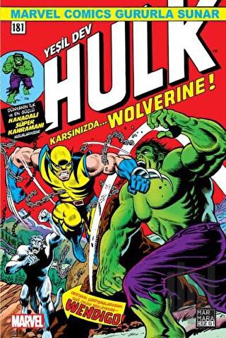 Yeşil Dev Hulk 181 - Karşınızda Wolverine! | Kitap Ambarı