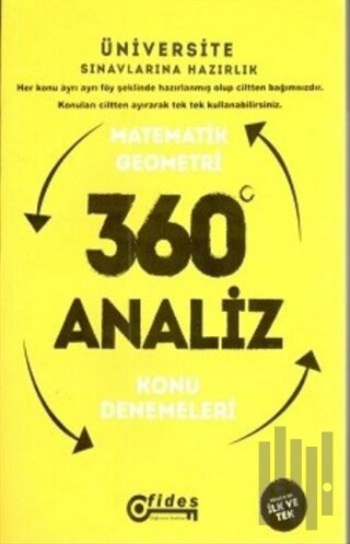 YGS Matematik-Geometri 360 Derece Analiz Konu Denemeleri