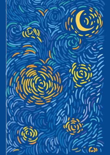 Yıldızlı Gece A5 Defter 15x21 | Kitap Ambarı