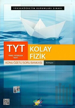 YKS TYT Kolay Fizik Konu Özetli Soru Bankası