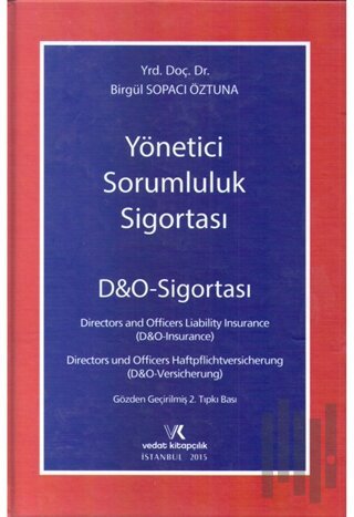 Yönetici Sorumluluk Sigortası (Ciltli)