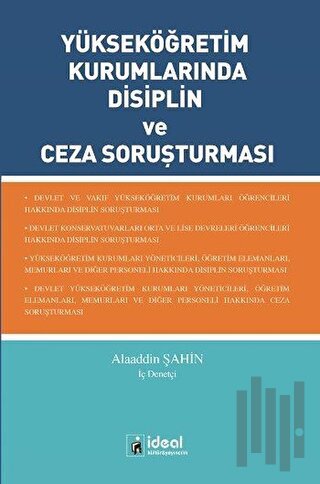Yükseköğretim Kurumlarında Disiplin ve Ceza Soruşturması